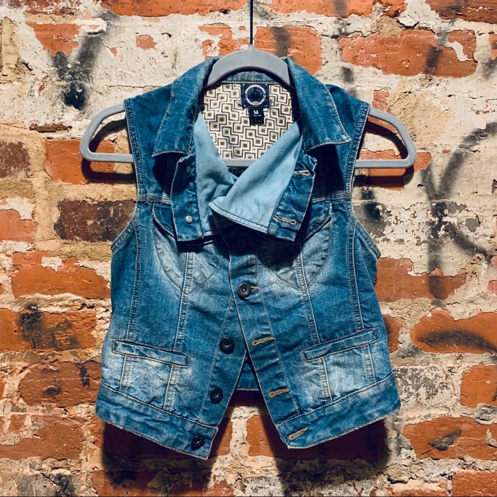 Vintage Bershka Denim Vest